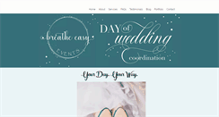 Desktop Screenshot of breatheeasyevents.com